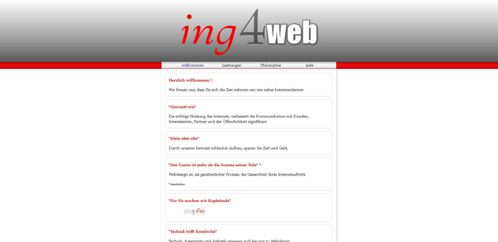 ing4web 2012